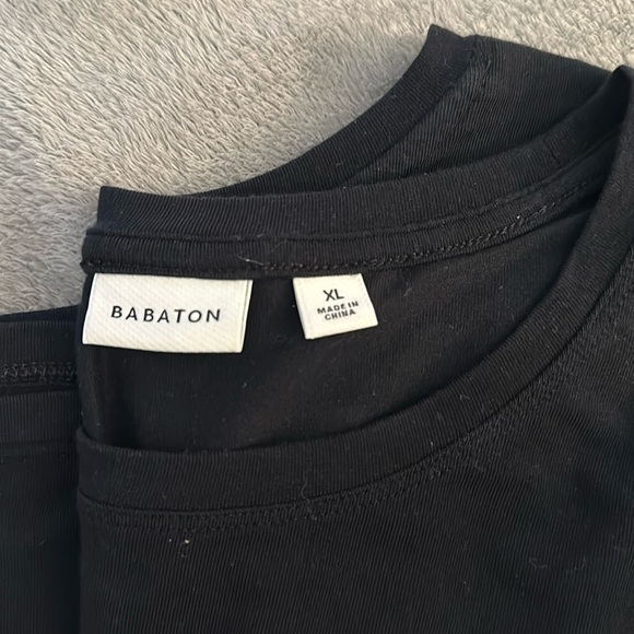 Aritzia Babaton Everyday Hip T-Shirt - Black - Size XL - Picture 3 of 4